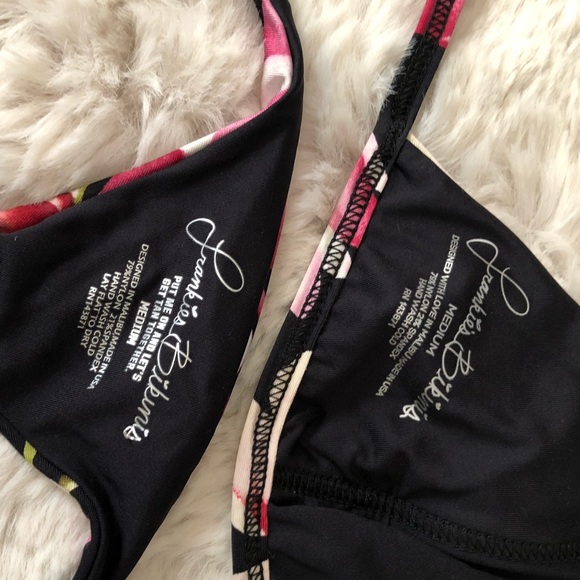 Frankie’s bikinis black lotus TOP ONLY 👙 - Picture 3 of 3